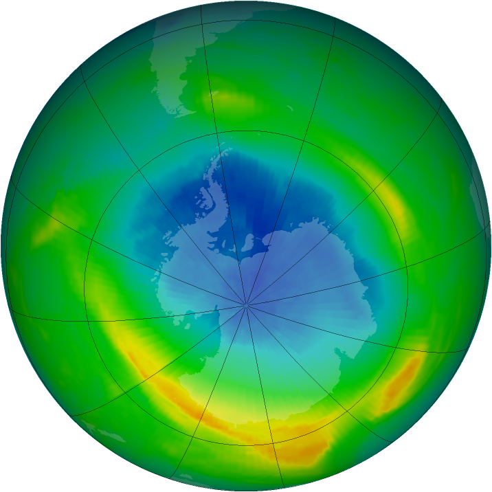 Ozone Map 1980-10-21